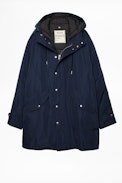Kattle Amo Tech Parka - Men’s navy parka.