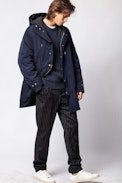 Kattle Amo Tech Parka - Men’s navy parka.
