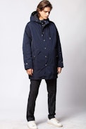 Kattle Amo Tech Parka - Men’s navy parka.
