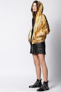 Koody Jacket - Women’s gold-tone jacket.