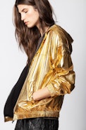 Koody Jacket - Women’s gold-tone jacket.