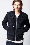 Leonard Suede Show Jacket - Men’s suede leather jacket.