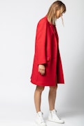 Marla Coat - Women’s red coat.
