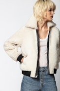 Blouson Lotta Shearling - Blouson en shearling femme
