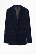 Valfried Velvet Jacket - Men’s velvet jacket;