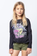 T-Shirt Shelah - T-shirt enfant manches longues.