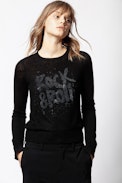 Pull Source Strass Cachemire - Pull en cachemire femme.