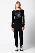Pull Source Strass Cachemire - Pull en cachemire femme.