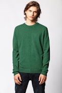 Liam Sweater - Men's round neck cashmere sweater.