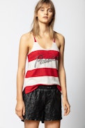 Débardeur Lee Maille Stripe - Débardeur en laine femme.