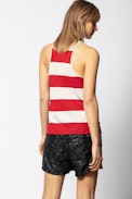 Débardeur Lee Maille Stripe - Débardeur en laine femme.