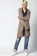 Paulson DLX Coat - Zadig&Voltaire women’s hooded cashmere coat