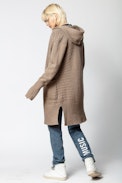 Paulson DLX Coat - Zadig&Voltaire women’s hooded cashmere coat