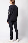 Kennedy Cashmere Sweater - Men's round neck cashmere sweater;