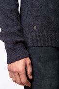 Kennedy Cashmere Sweater - Men's round neck cashmere sweater;