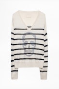 Liv Sweater - Women’s sweater embellished with rhinestones