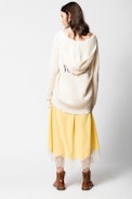 Cardigan Jaya Cow Friends - Cardigan à capuche femme.