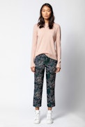 Pull Cici Cachemire Patch - Pull cachemire femme