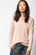 Pull Cici Cachemire Patch - Pull cachemire femme