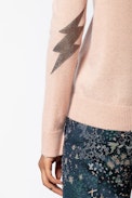 Pull Cici Cachemire Patch - Pull cachemire femme