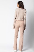 Tessa Cachemire Star Patch Sweater - Women’s cashmere sweater.