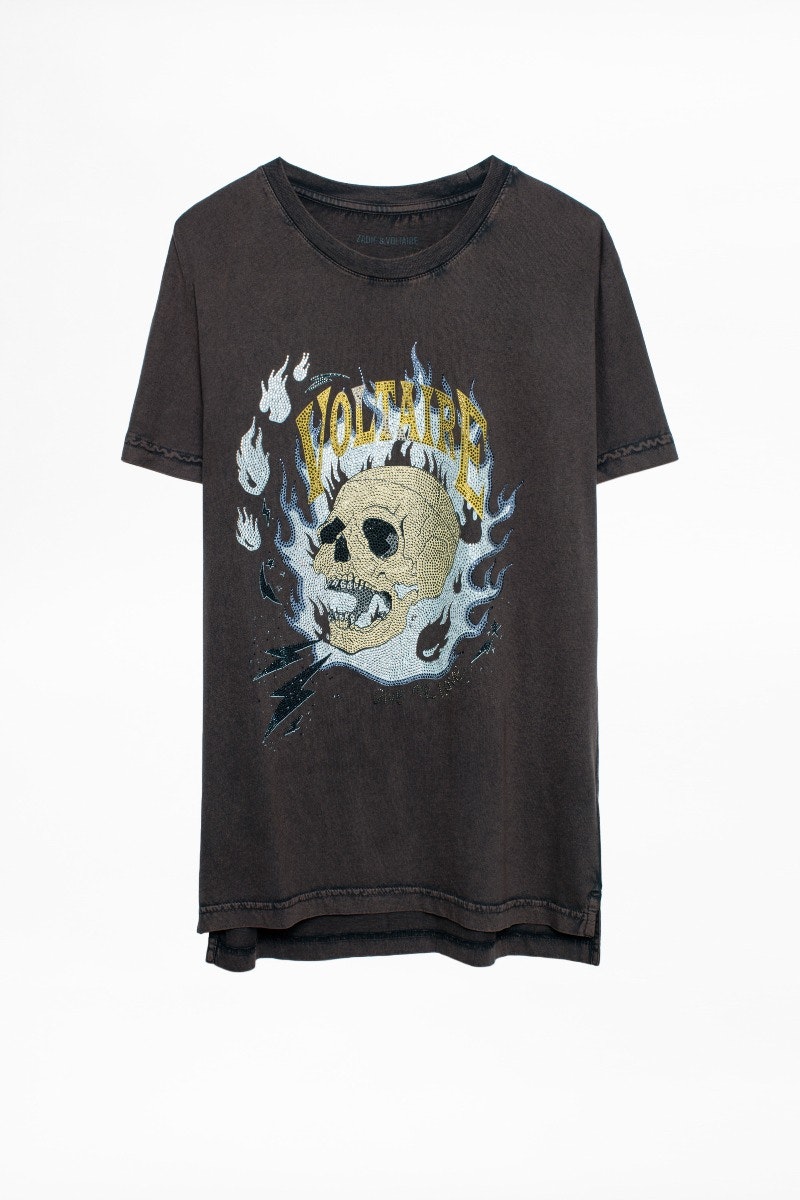 tee shirt flamme