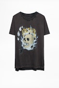 Tom Strass Flamme T-shirt - Women’s T-shirt with motif.