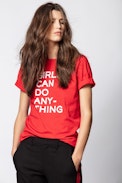 Bella Girls T-shirt - Women's slogan T-shirt.