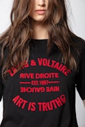 T-shirt Bella Blason - T-shirt en coton femme.