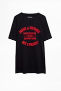 T-shirt Bella Blason - T-shirt en coton femme.