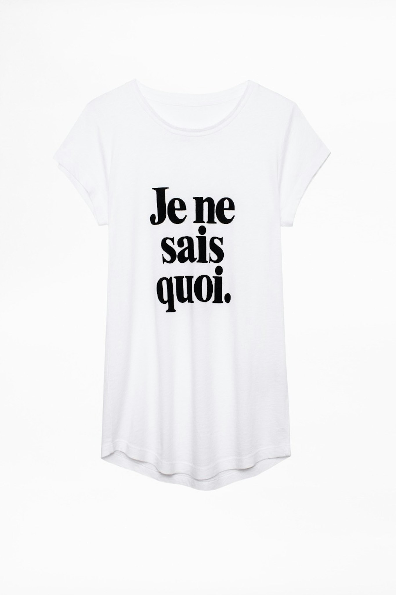 Je Ne Sais Quoi Skinny T Shirt T Shirt Women Zadig Voltaire