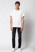 Ted Eagle Vintage T-shirt - Men's white T-shirt, printed on the back.