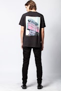Ted Photoprint Paradise T-shirt - Men's T-shirt, printed on the back.