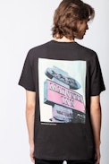 Ted Photoprint Paradise T-shirt - Men's T-shirt, printed on the back.