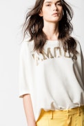 Sweatshirt Portland Amour - Sweatshirt en coton femme.
