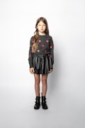 Maglione Ava Junior - Maglione grigio da bambina.