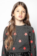 Maglione Ava Junior - Maglione grigio da bambina.