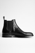 Botines Rhodes Roma - Botines negros de piel para hombre de Zadig&Voltaire.