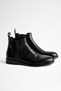 Botines Rhodes Roma - Botines negros de piel para hombre de Zadig&Voltaire.