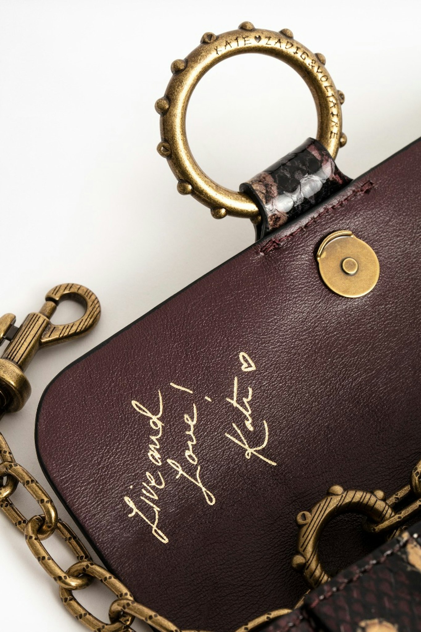 Bolso Kate Wallet Snake bolso mujer Zadig&Voltaire