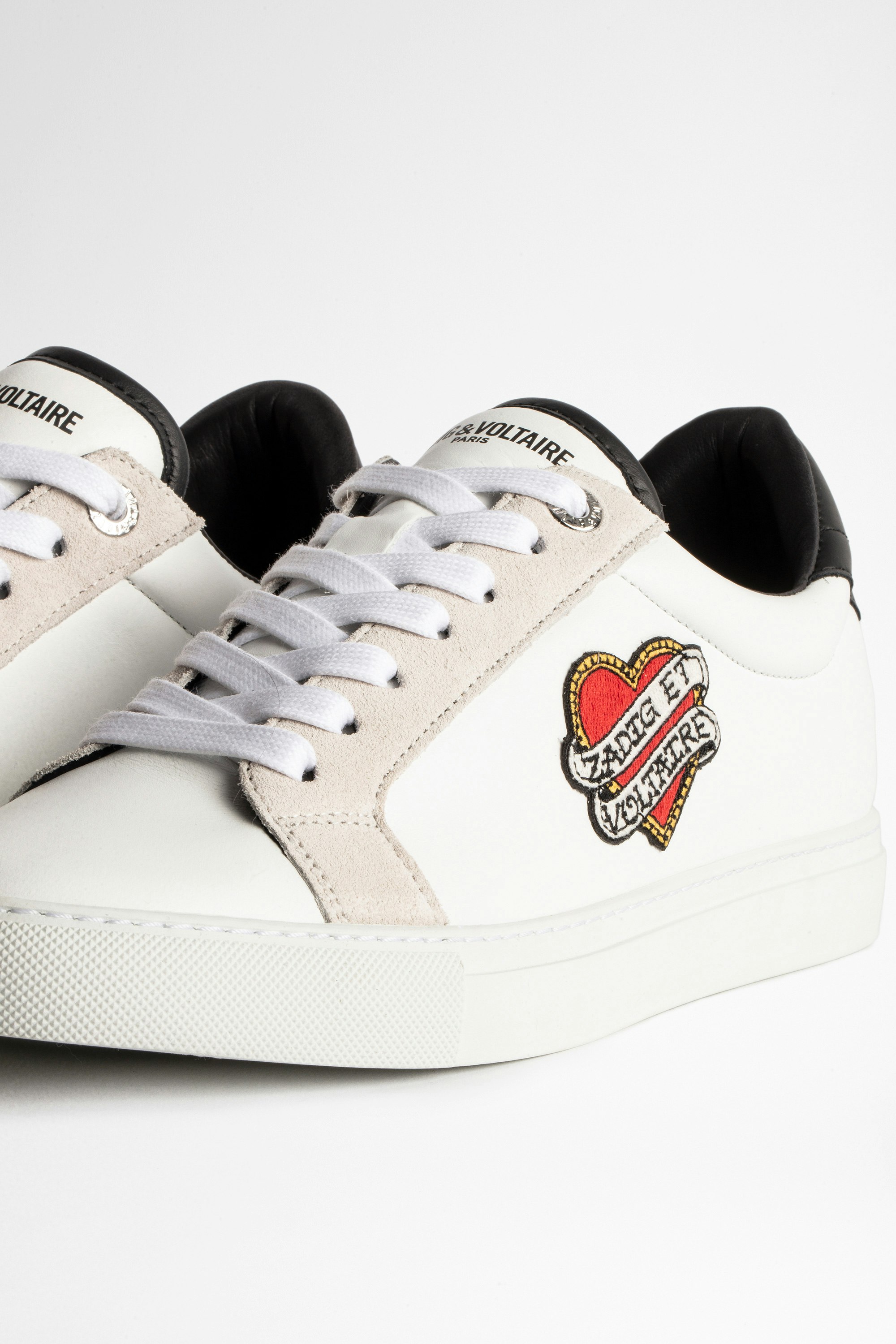 ZV1747 Heart patch Sneakers - sneakers 
