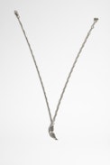 Mila Twist Necklace - Women’s necklace with silver wings