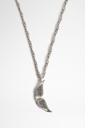 Mila Twist Necklace - Women’s necklace with silver wings