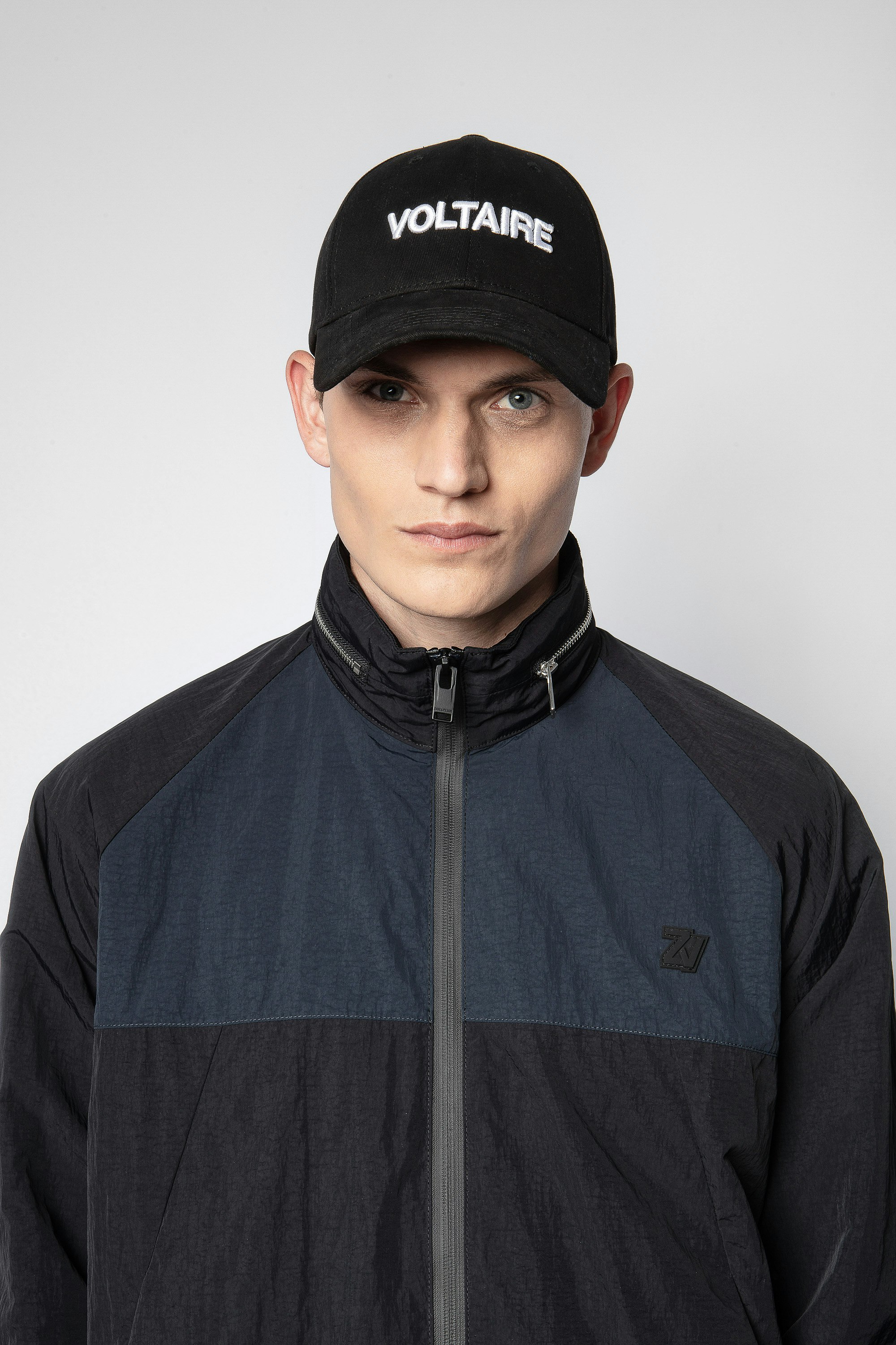 mens black nylon jacket