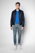 Logan Tech Jacket - Men’s blue jacket