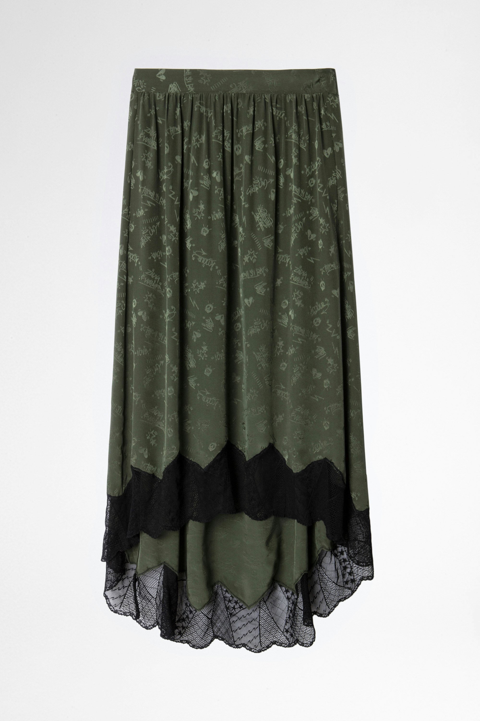 khaki skirt jcpenney