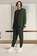 Paco Wool Tech Pants - Men’s khaki green pants.