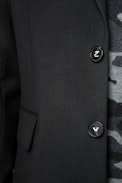 Chaqueta Version Wool - Chaqueta negra para hombre