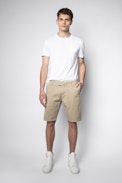 Pascal Chino Shorts - Men’s beige shorts.