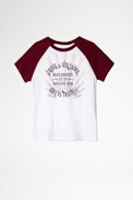 Deva Enfant T-shirt - White cotton T-shirt for kids